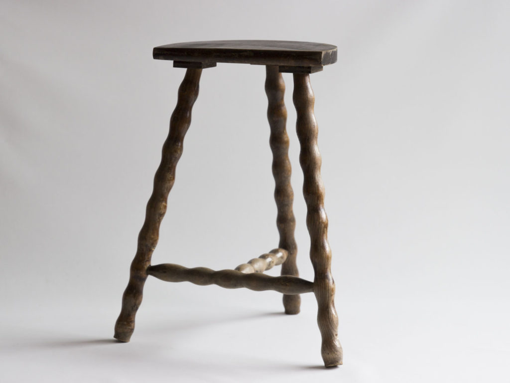 Tabouret rustique