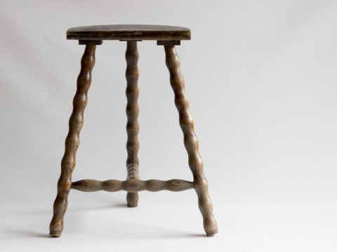 Tabouret rustique