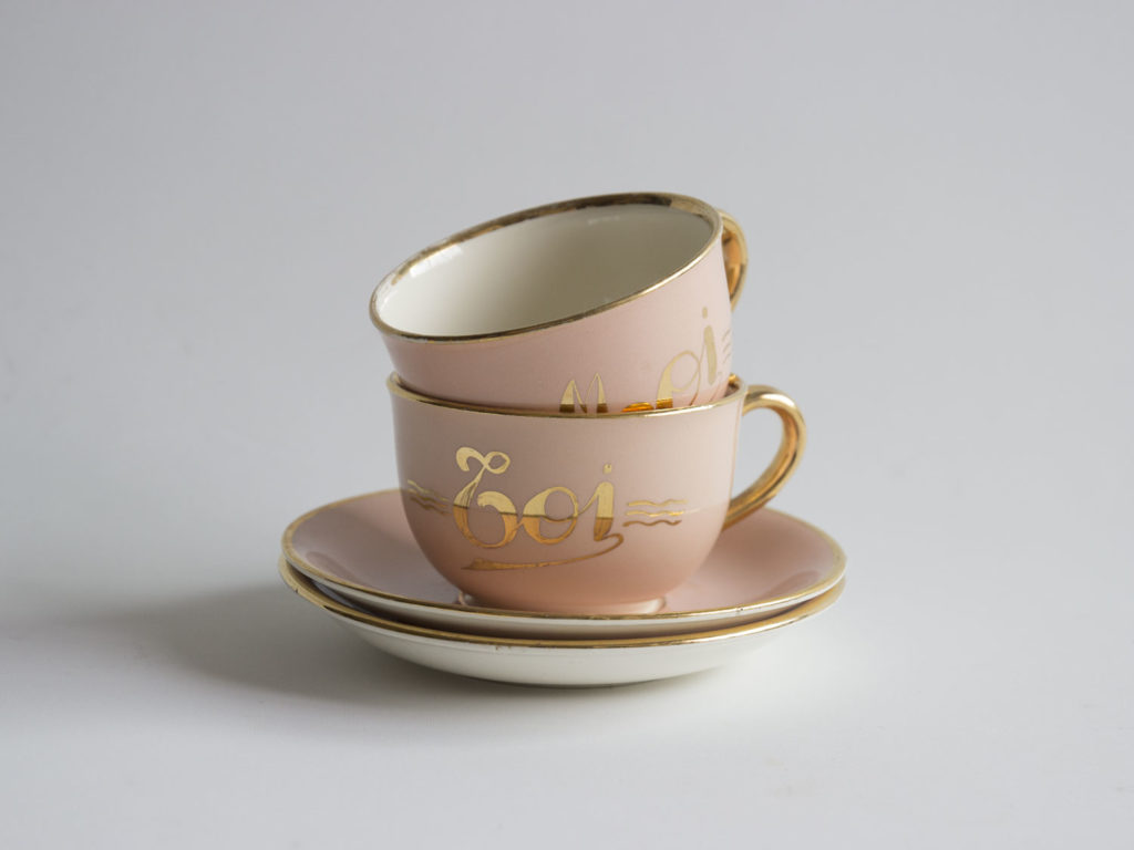 Tasses Villeroy&Boch "toi et moi"