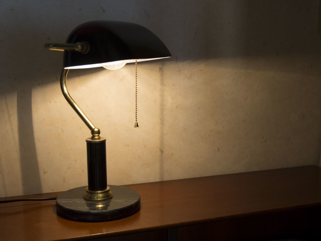 Lampe de banquier