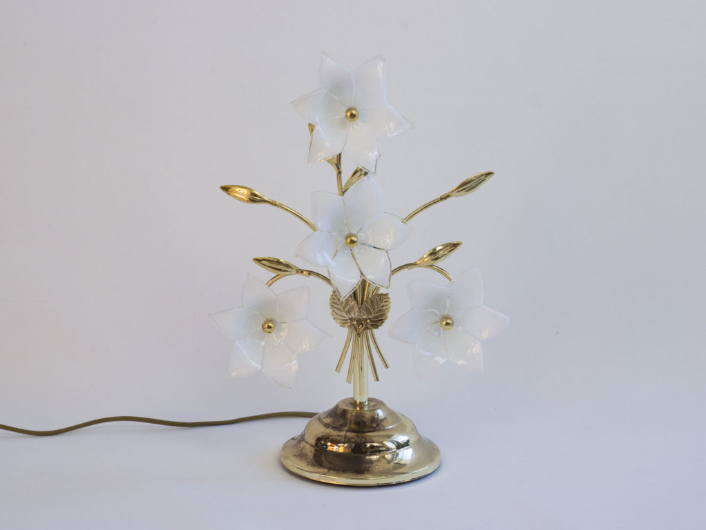 Lampe à fleurs