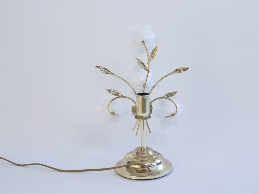 Lampe à fleurs