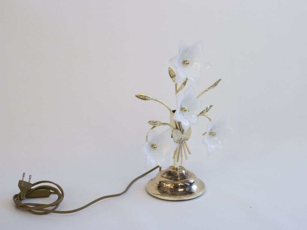 Lampe à fleurs