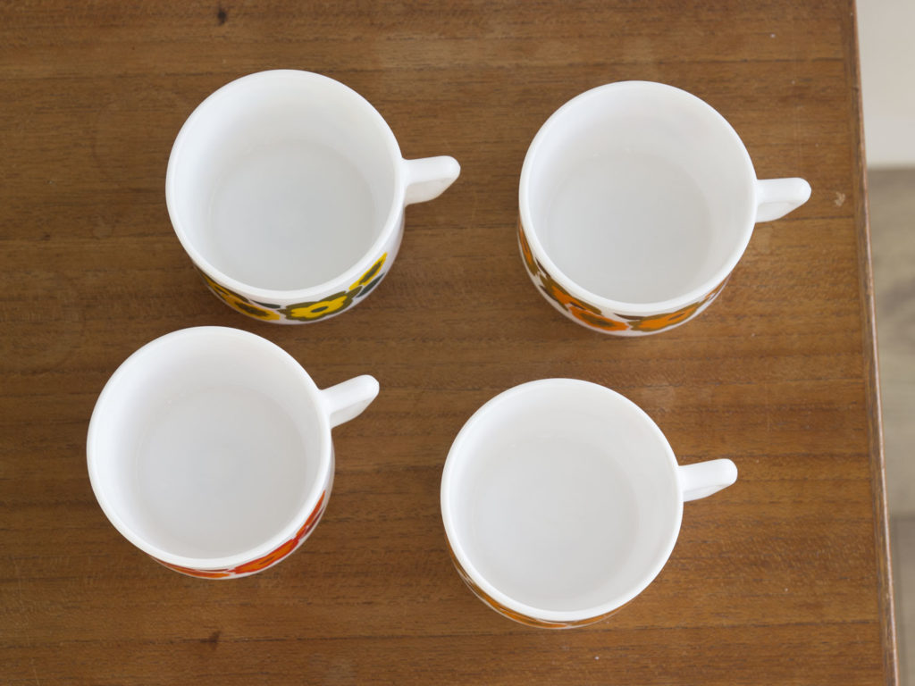 Lot de 4 tasses Arcopal