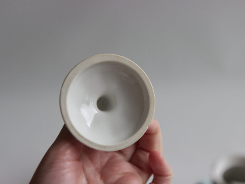 Duo de tasses et leur théière