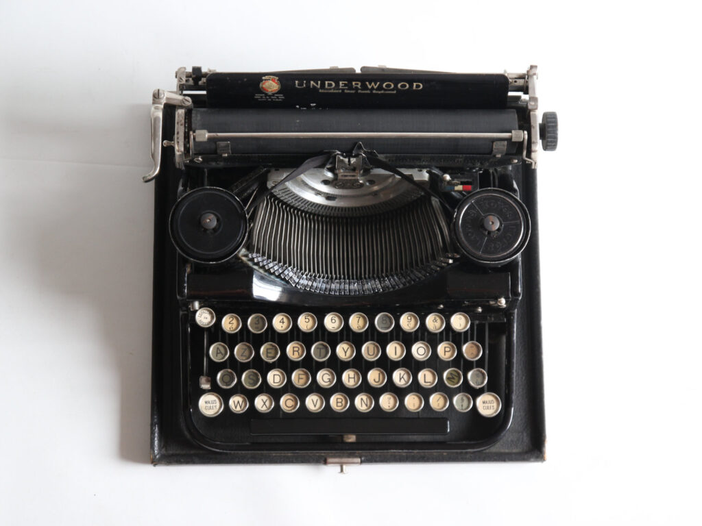 Machine à écrire Underwood