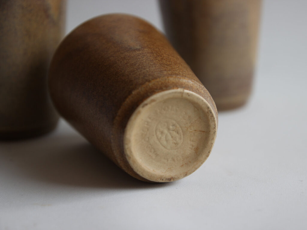 Lot de 6 tasses en grès