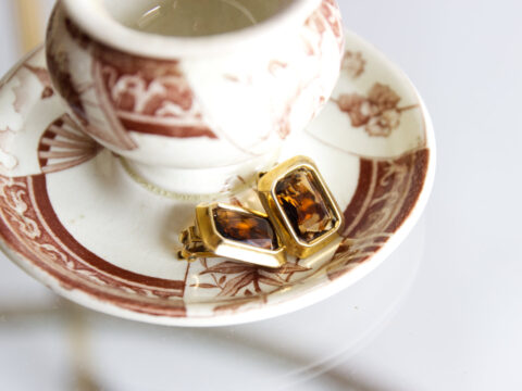Paire clips vintage
