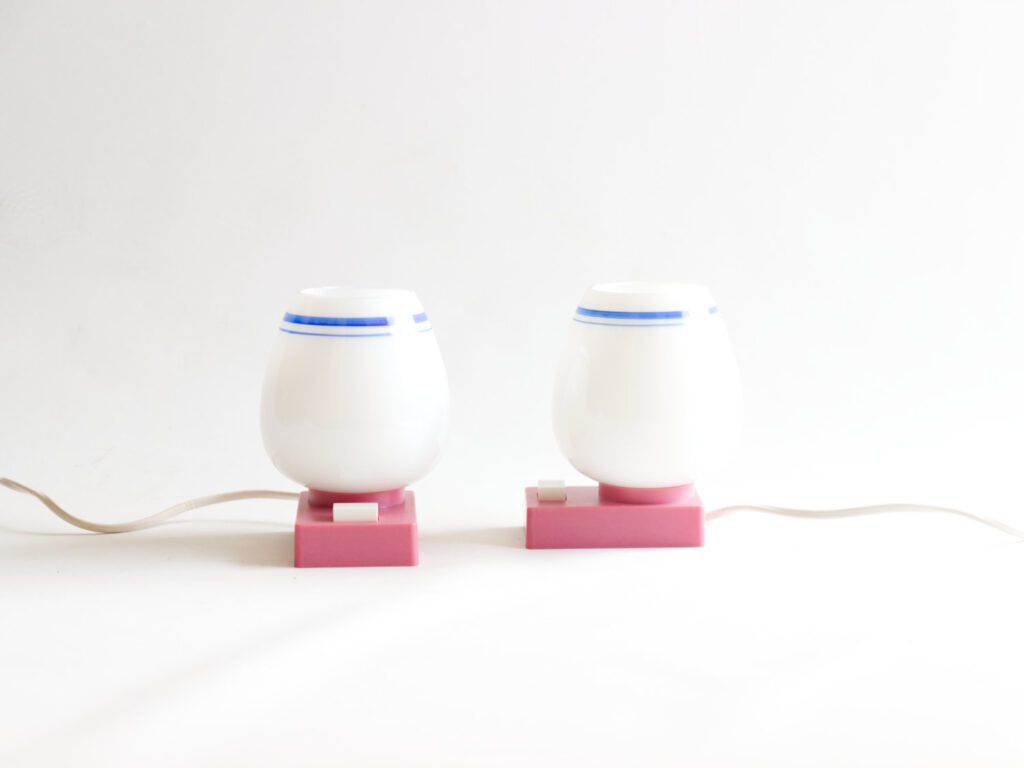 Paire lampes à poser