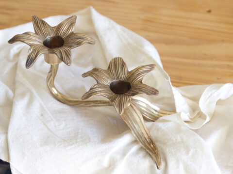 Bougeoir fleur