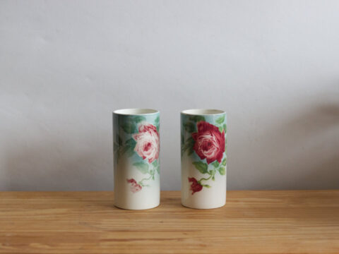 Vase rouleau Luneville