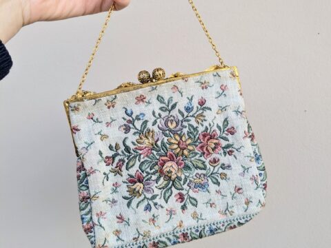 Sac de soirée tapisserie