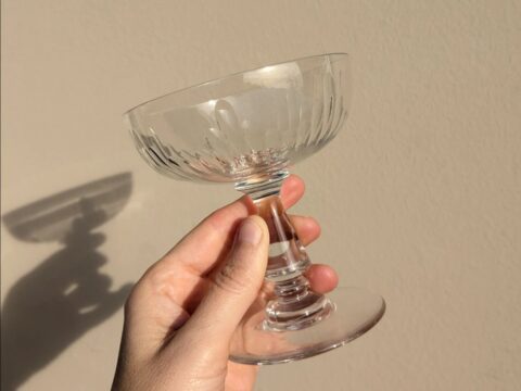 Coupe à champagne Baccarat