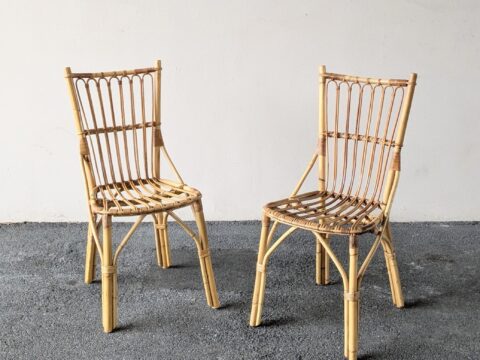 Chaise en rotin
