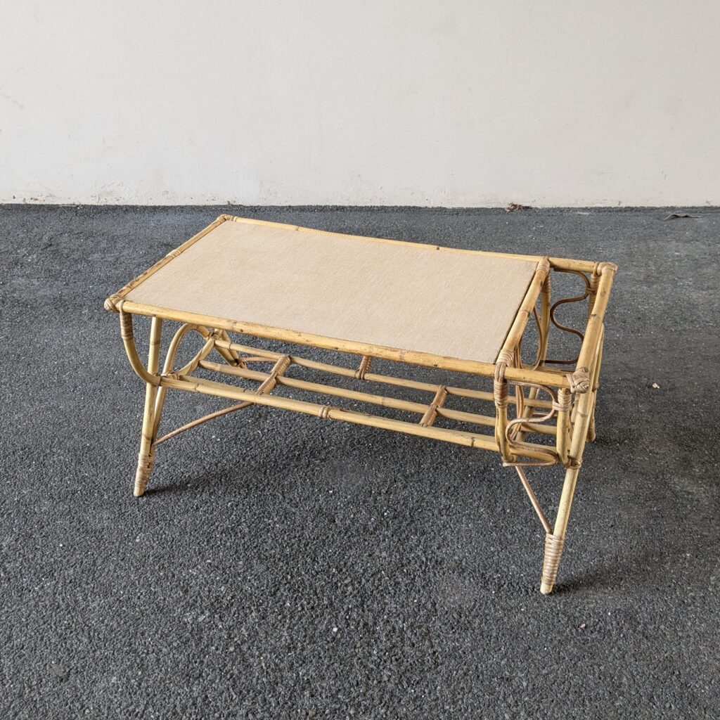 Table basse en rotin – Image 2