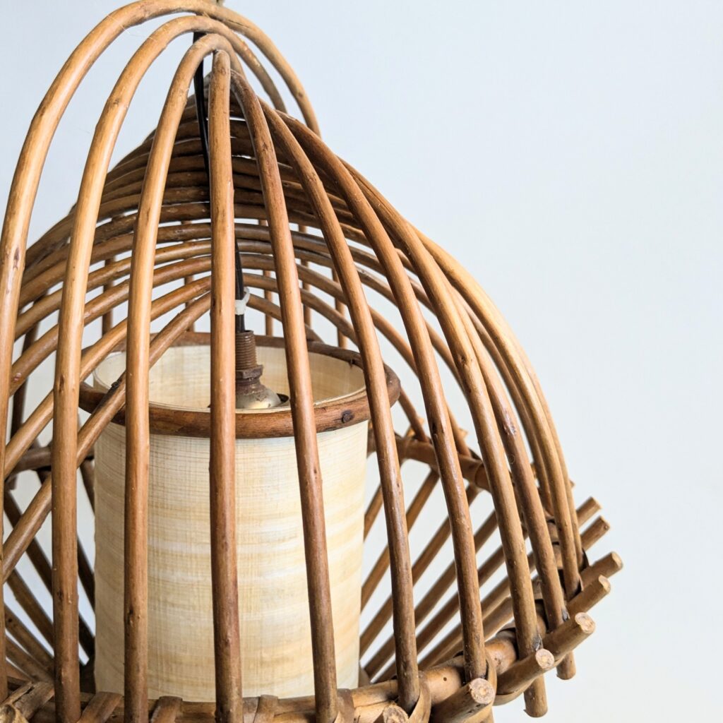 Suspension en rotin – Image 2