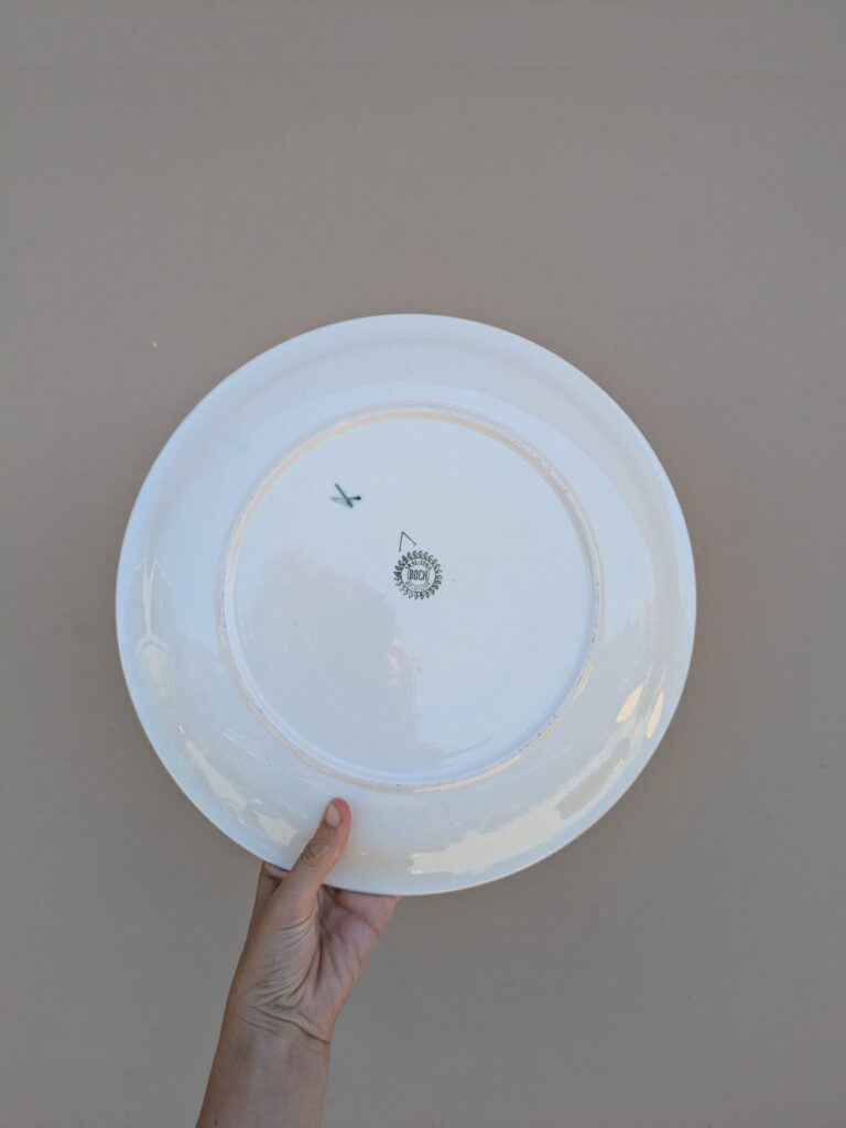 Grand plat Boch la Louvière – Image 3