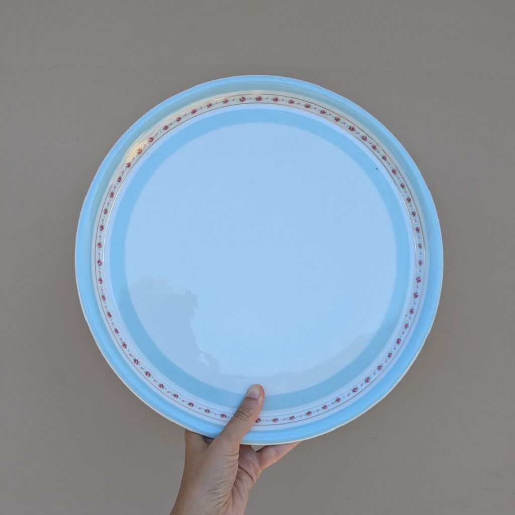 Grand plat à tarte Limoges – Image 2