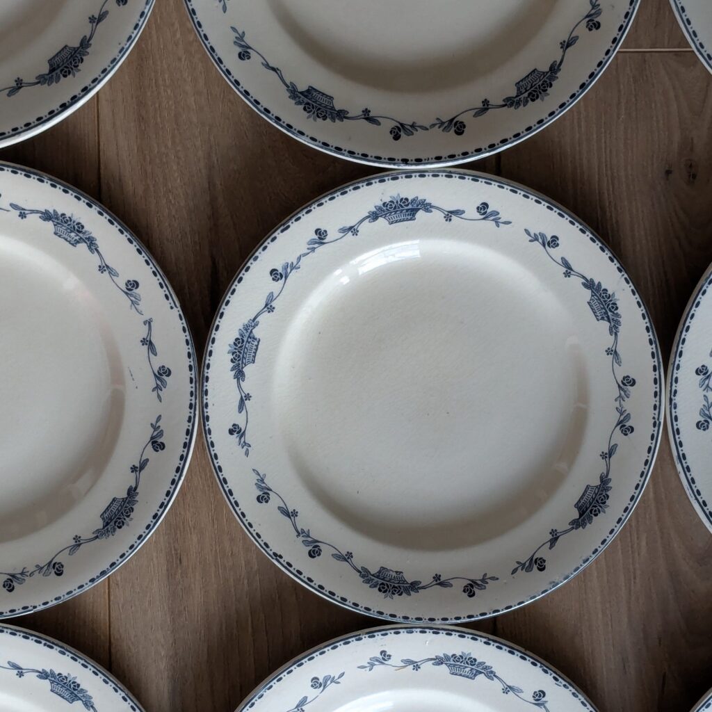 Assiettes plates Salins petit modèle