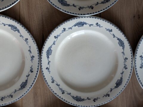 Assiettes plates Salins petit modèle