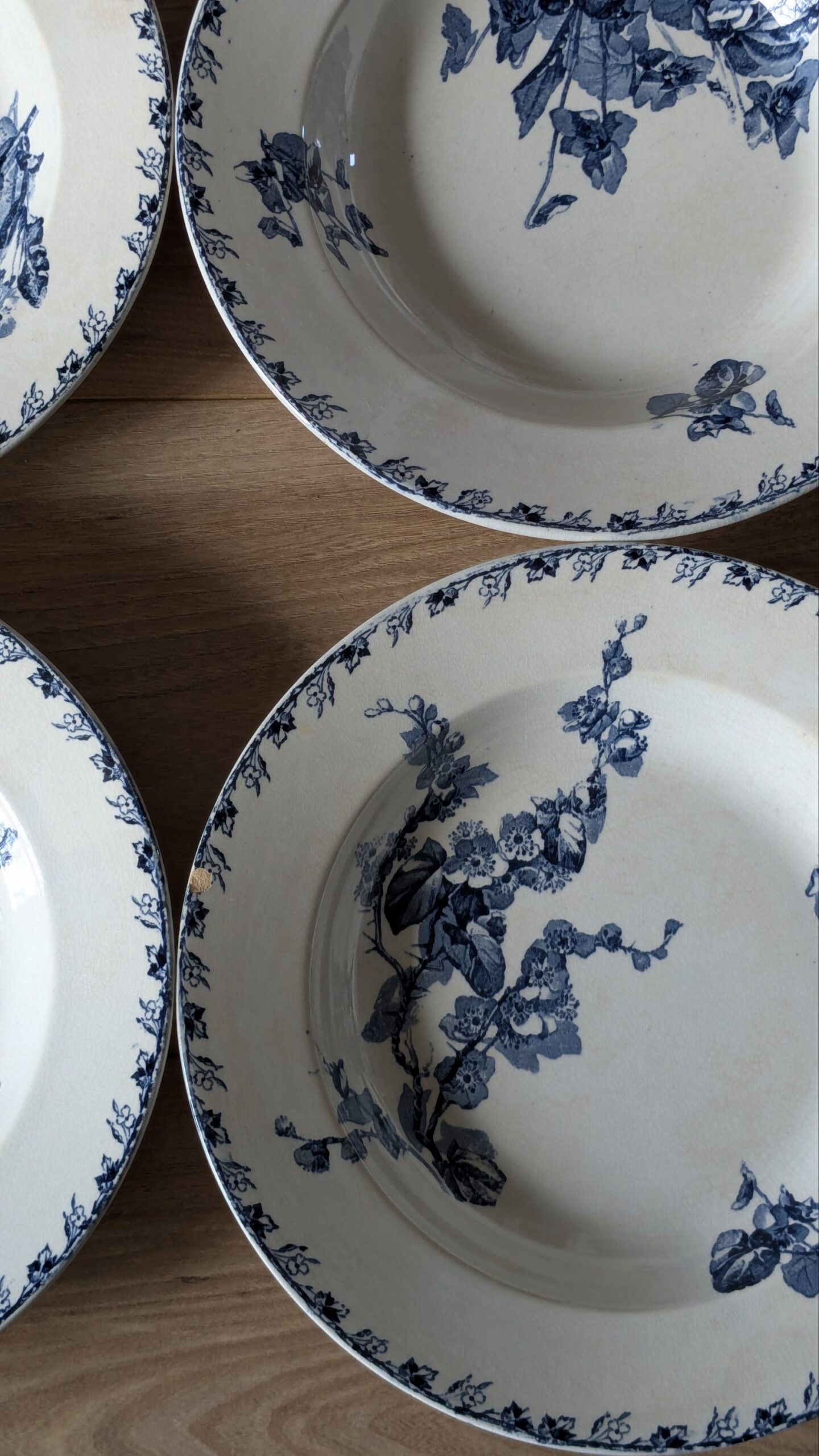 Assiettes creuses Sarreguemines modèle Stella – Image 6