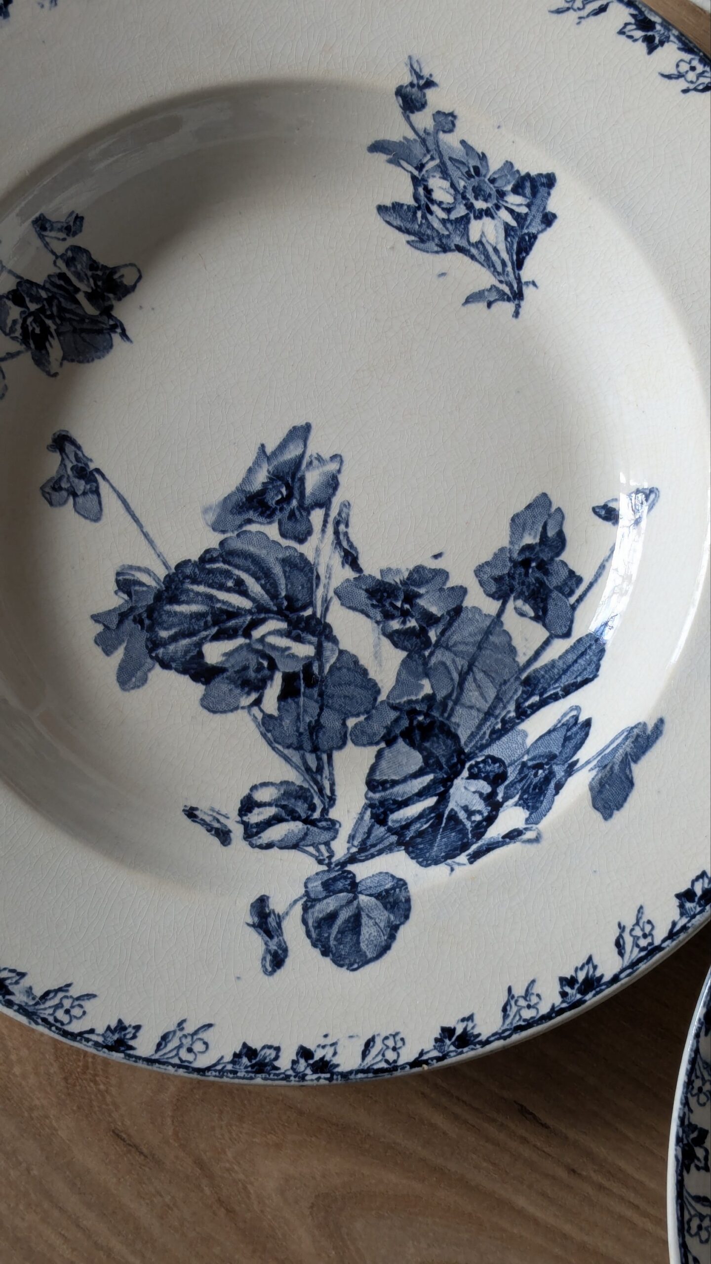 Assiettes creuses Sarreguemines modèle Stella – Image 5