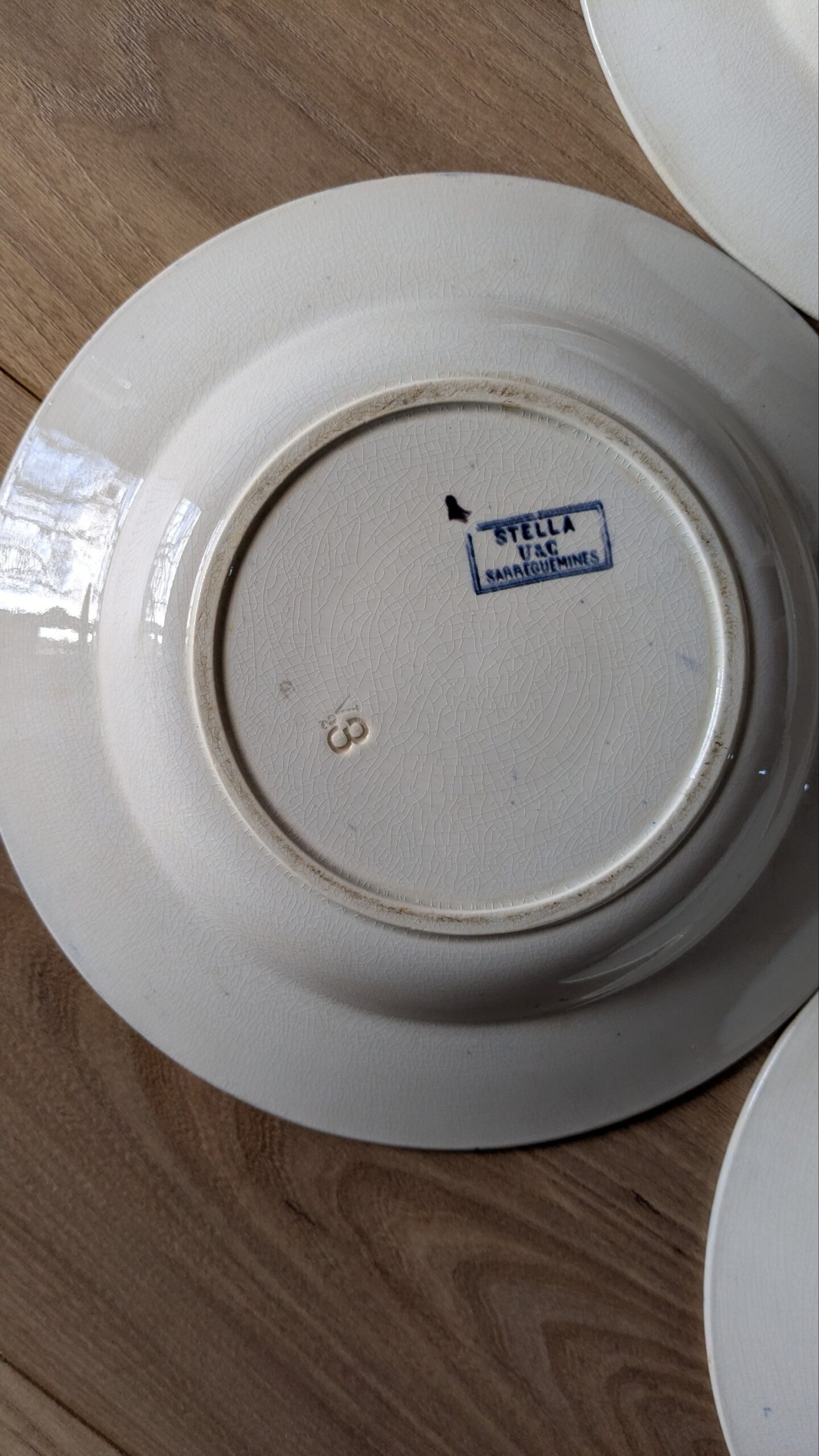 Assiettes creuses Sarreguemines modèle Stella – Image 4