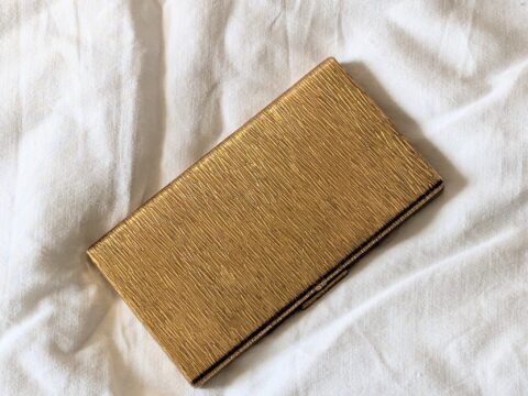 Étui à cigarette vintage