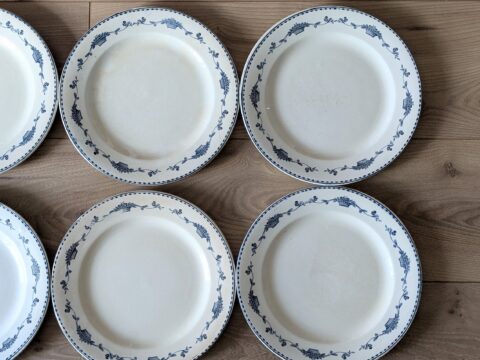 Assiettes plates Salins grand modèle