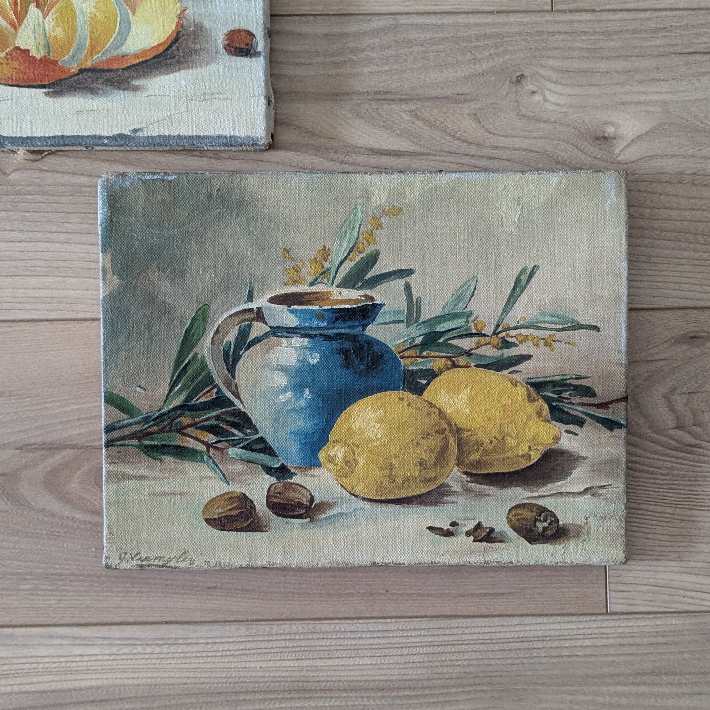 Paire de tableaux anciens – Image 11