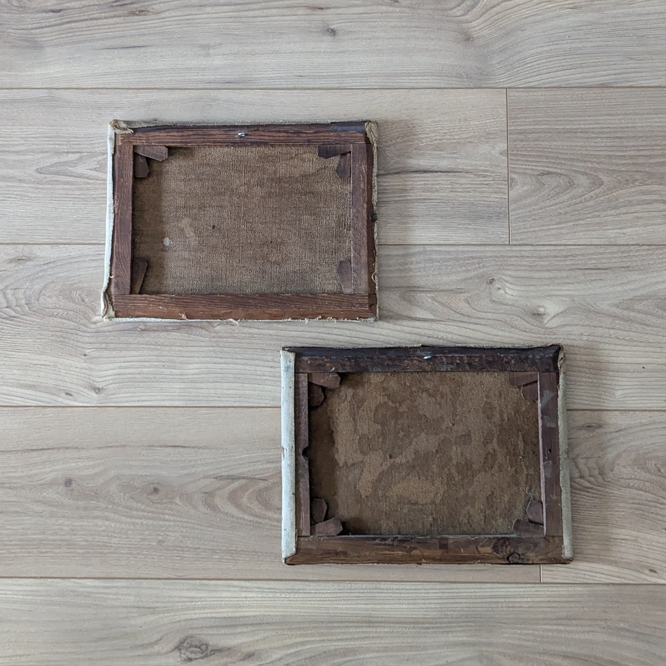 Paire de tableaux anciens – Image 2