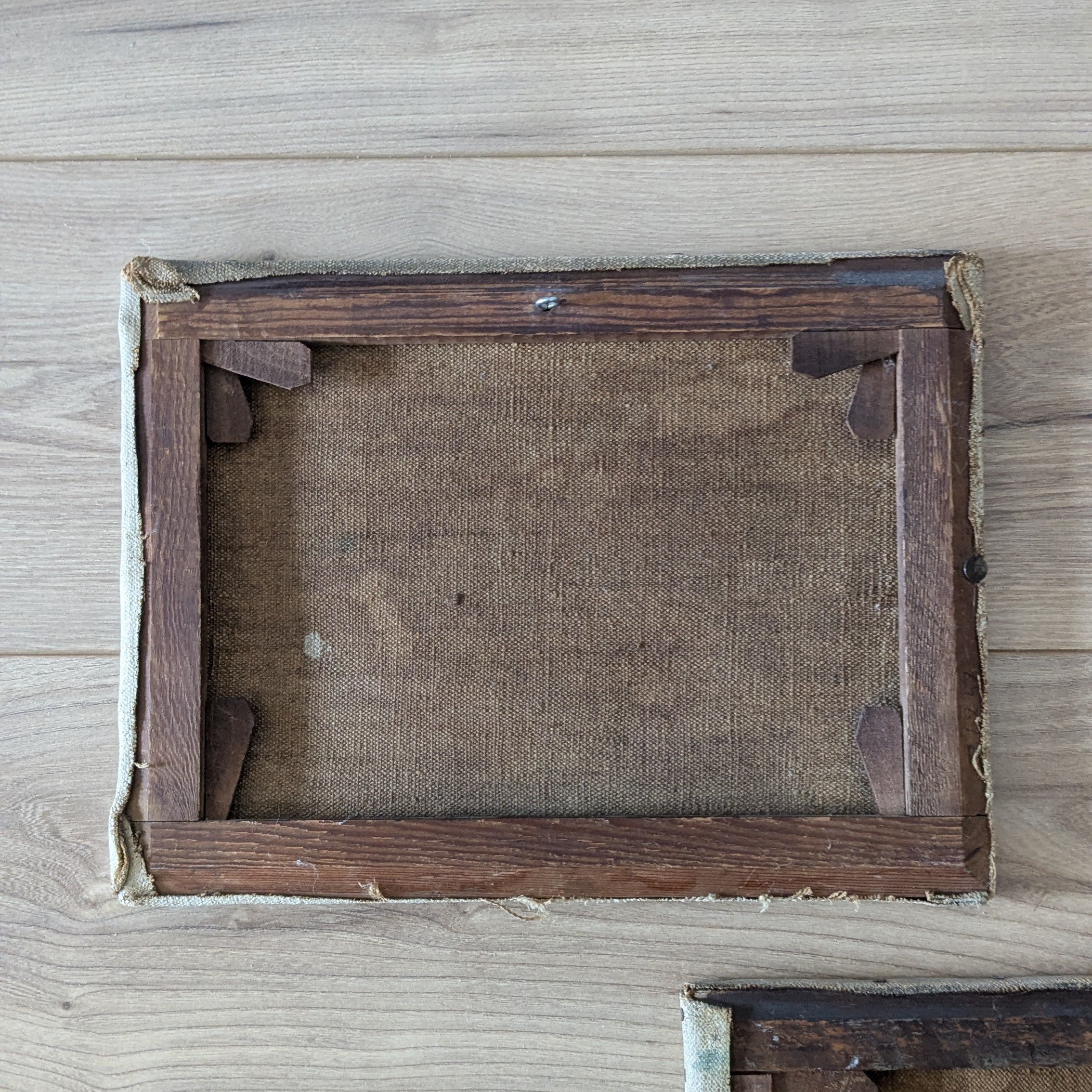 Paire de tableaux anciens – Image 4