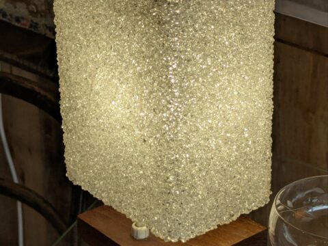 Lampe à poser en perspex