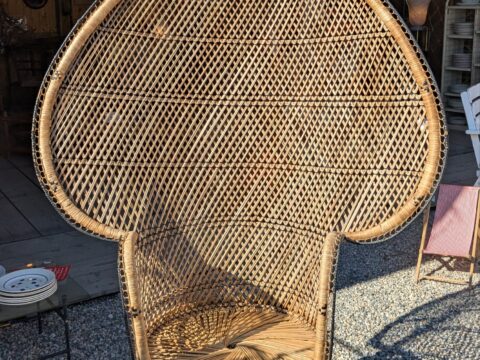 Fauteuil Emmanuelle en buri