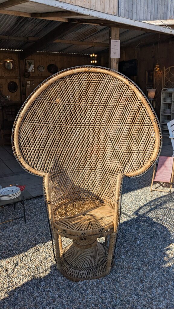 Fauteuil Emmanuelle en buri
