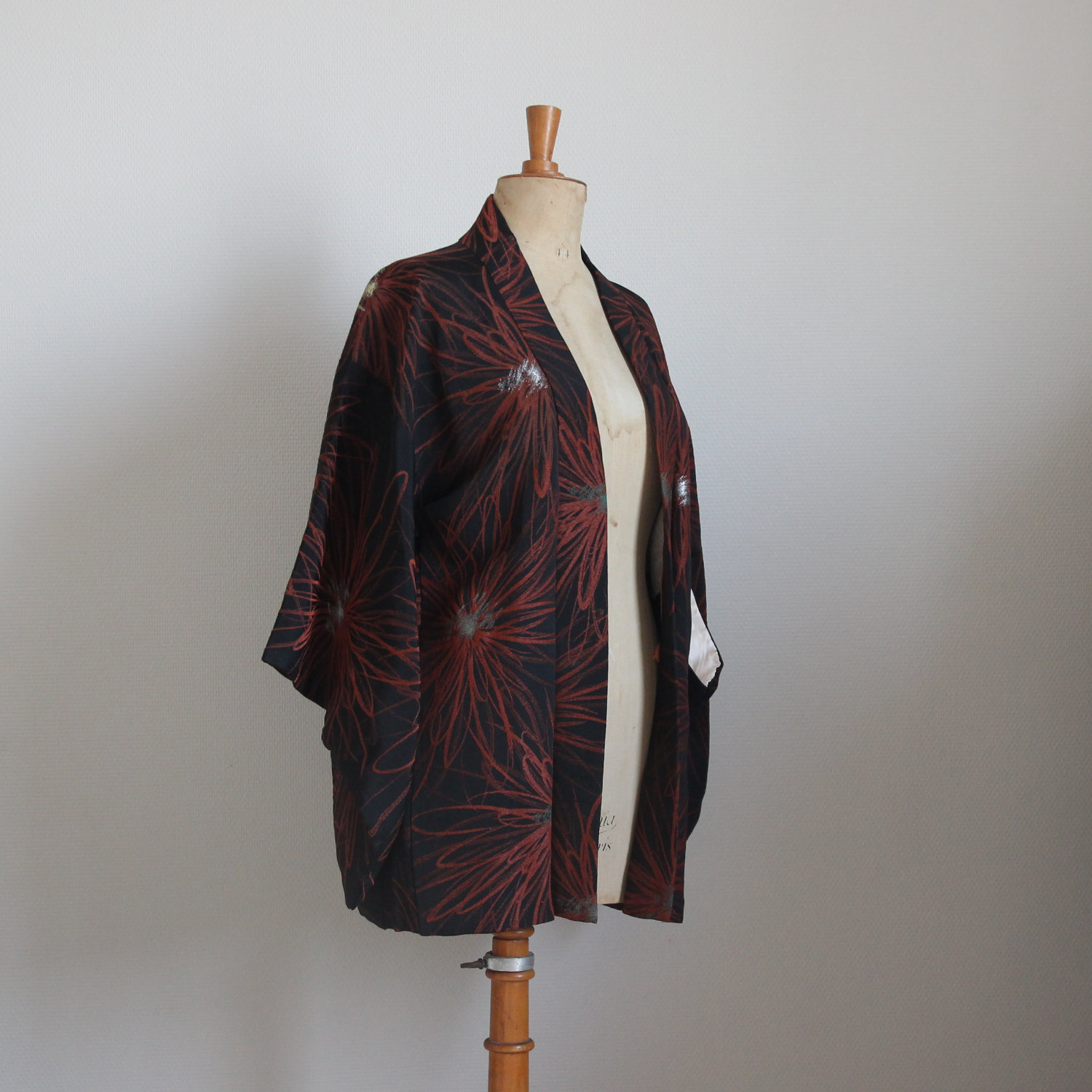 Haori vintage à fleur